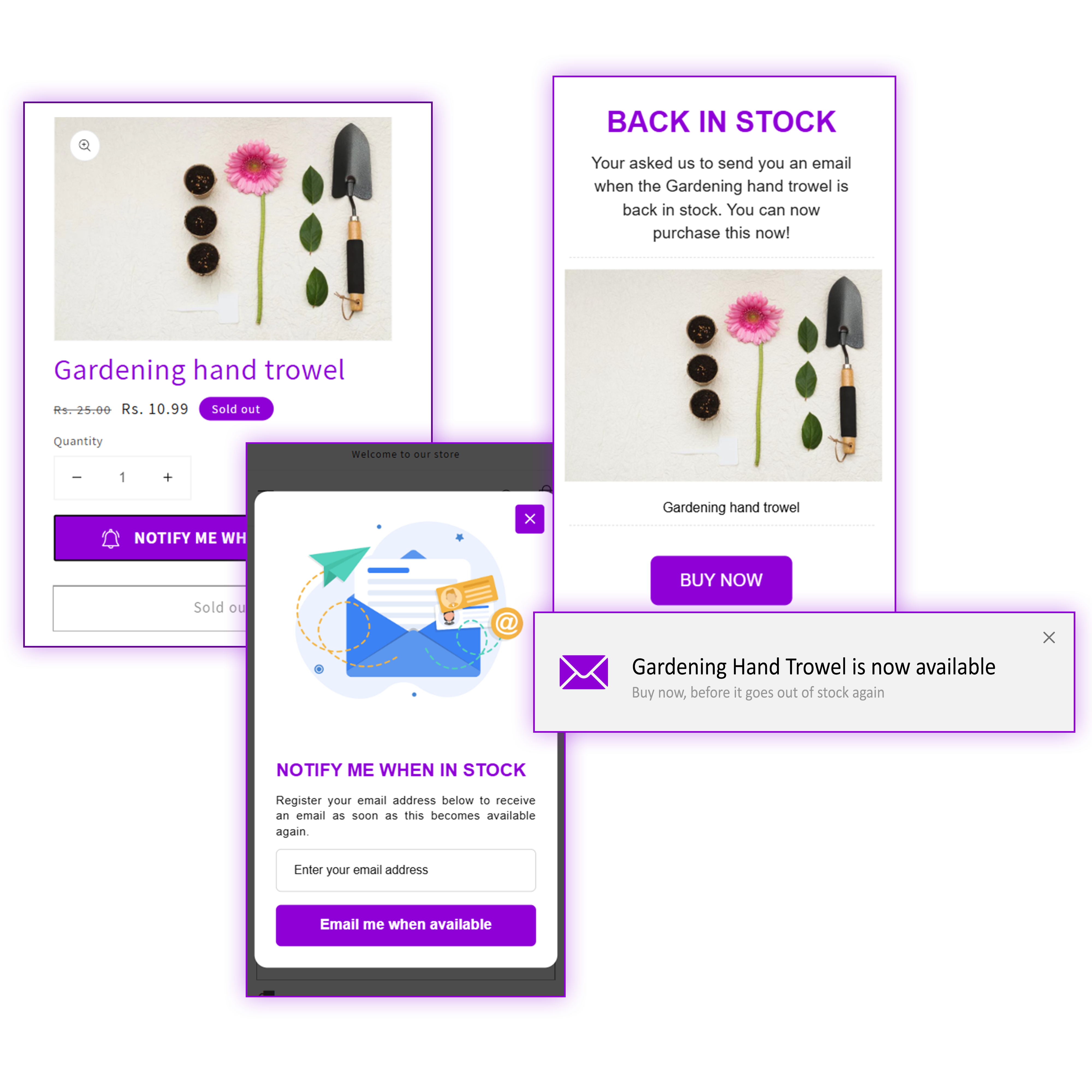 Back-in-Stock Alerts